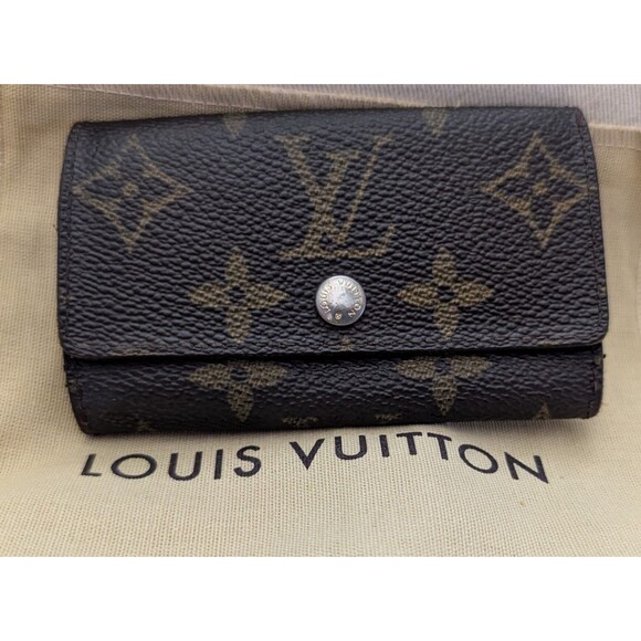 Louis Vuitton Key Case Monogram Multicles 6 Six Hooks Bag And Box Included - Picture 1 of 5